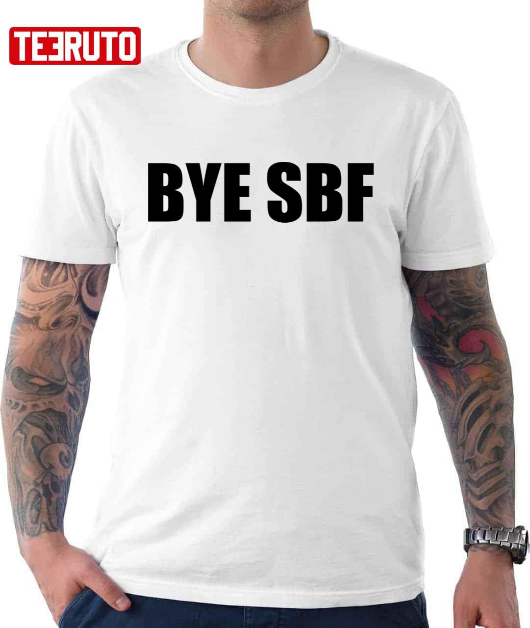 Bye Sbf For Those Against Ftx Sam Bankman Fraud Unisex Hoodie