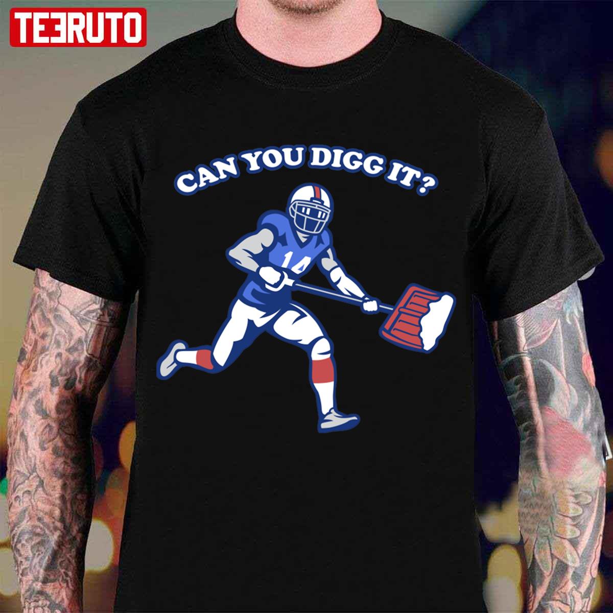 Can You Digg It Buffalo Trevon Diggs Unisex T-Shirt - Teeruto