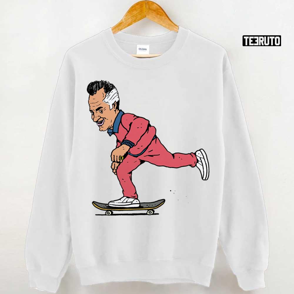 Cartoon Design The Soprano Paulie Walnuts Skateboard Unisex Sweatshirt