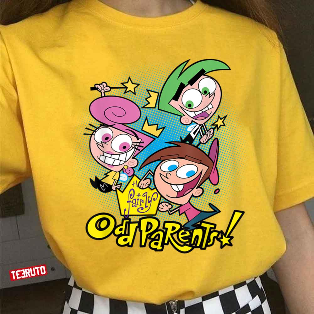 Cartoon Kid Group Shot The Fairly Oddparents Unisex T-Shirt