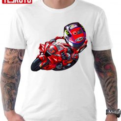 Cartoon Motorsport Pecco Bagnaia Unisex T-Shirt