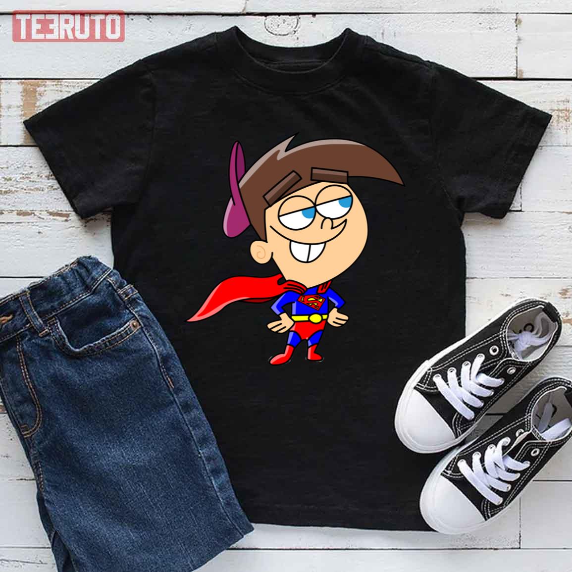 Cartoon Netflix Fairly Odd Parents Cosmo And Wanda Unisex T-Shirt