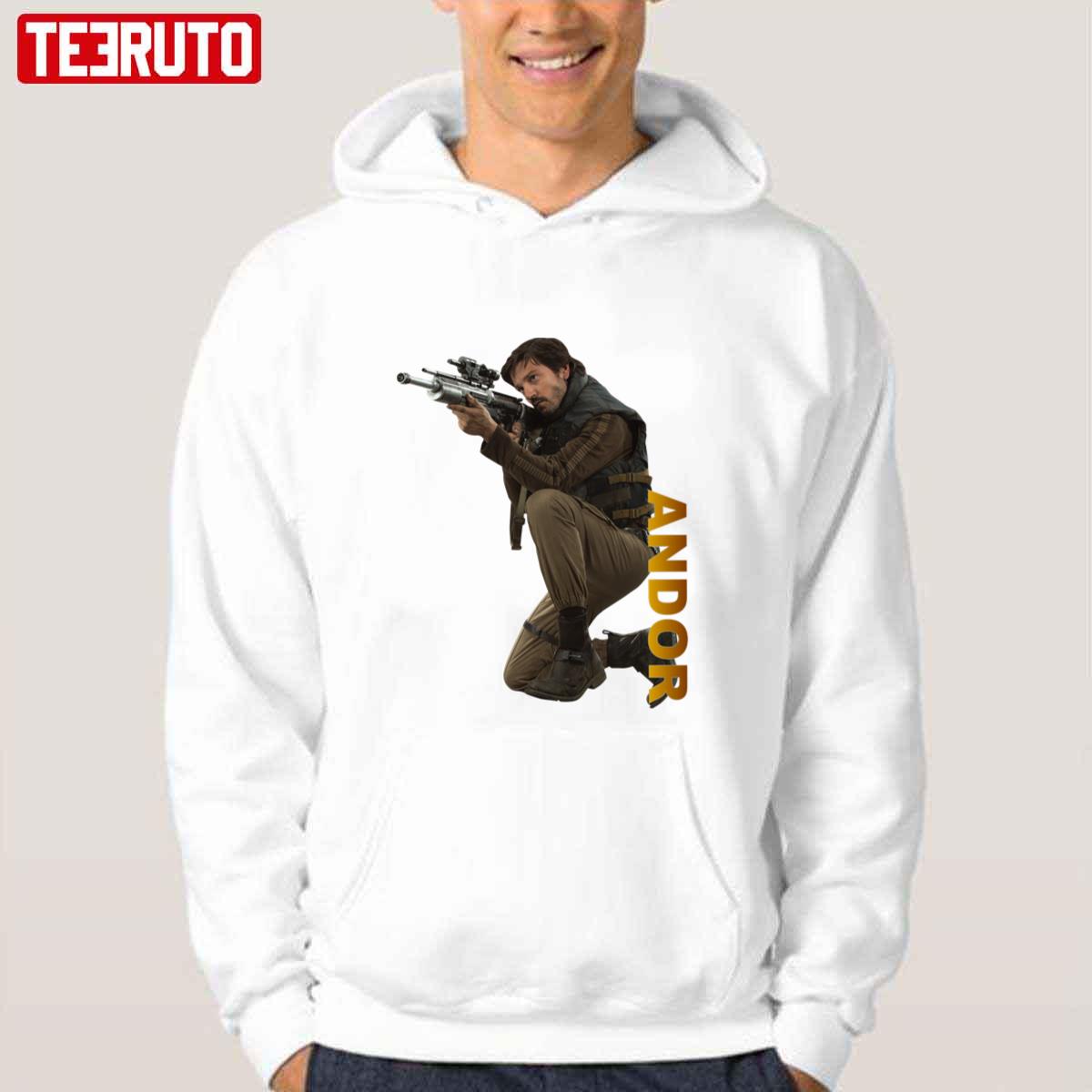 Cassian Portrait Of Andor Man Unisex Hoodie