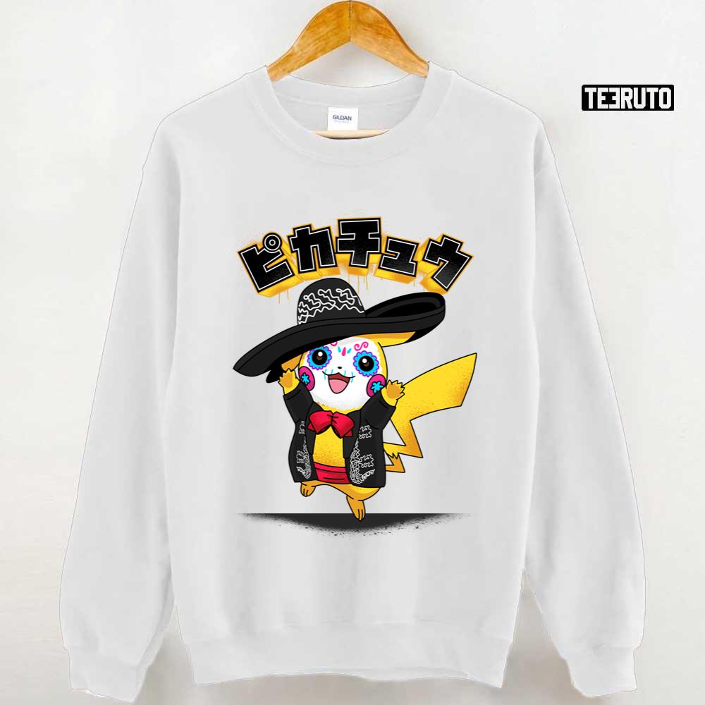Catrin Pokemon Pikachu Day Of The Dead Unisex Sweatshirt