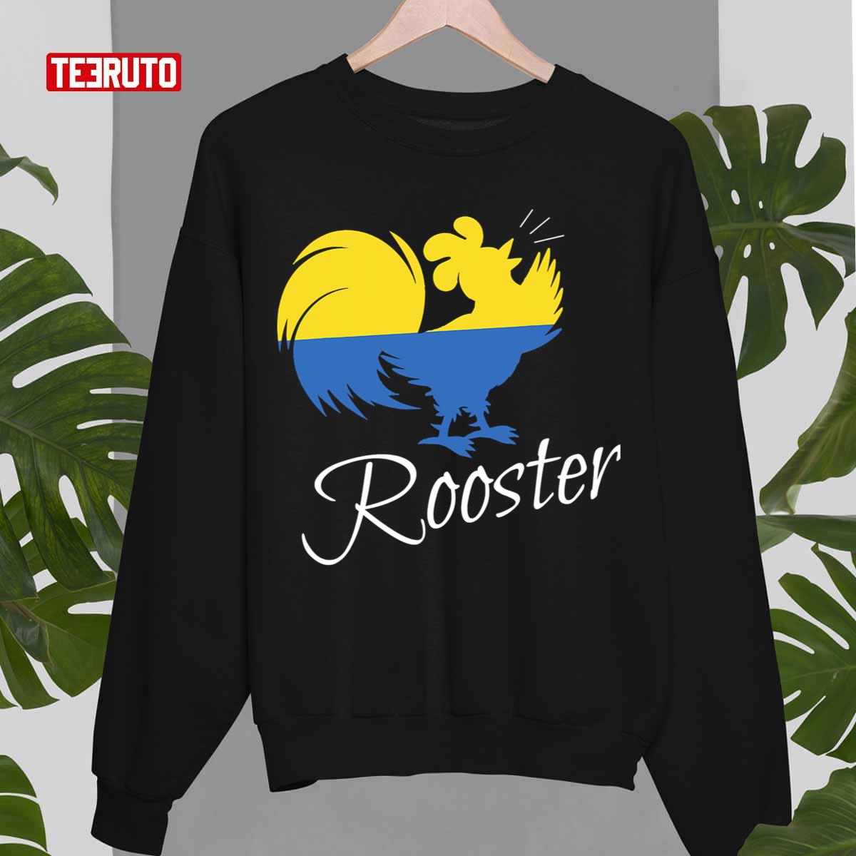 Ceramic Rooster Symbol Love And Resistance Of Ukrainians Unisex Sweatshirt