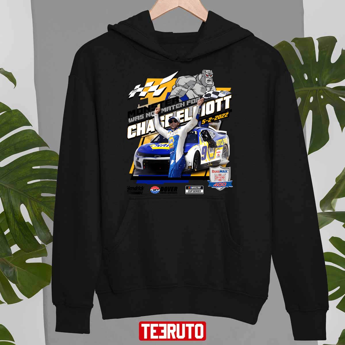 Checkered Flag 400 Race Winner Shirt Vintage Photograp Chase Elliott Unisex Hoodie