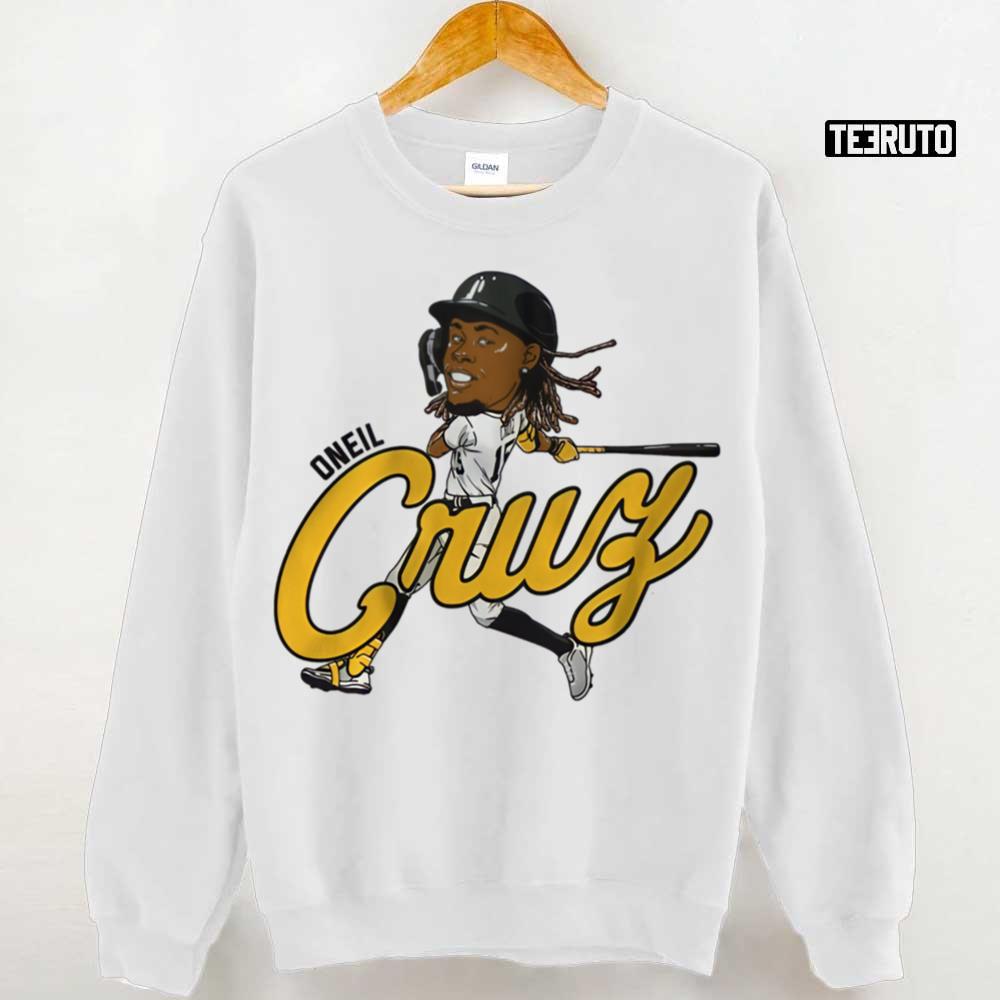 Chibi Oneil Cruz Caricature Pittsburgh Pirates Baseball Unisex Sweatshirt