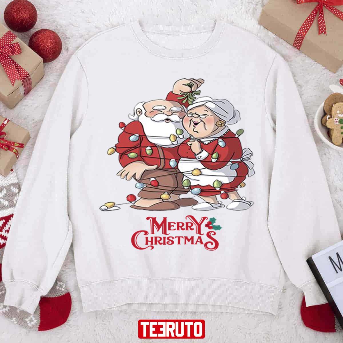 Christmas 2022 Grandma And Grandpa Unisex Sweatshirt