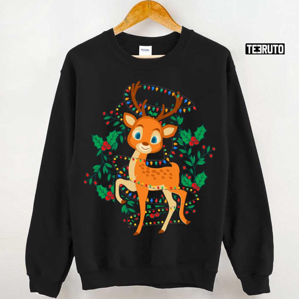 Christmas Approaching Reindeer Is Coming Unisex Sweatshirt