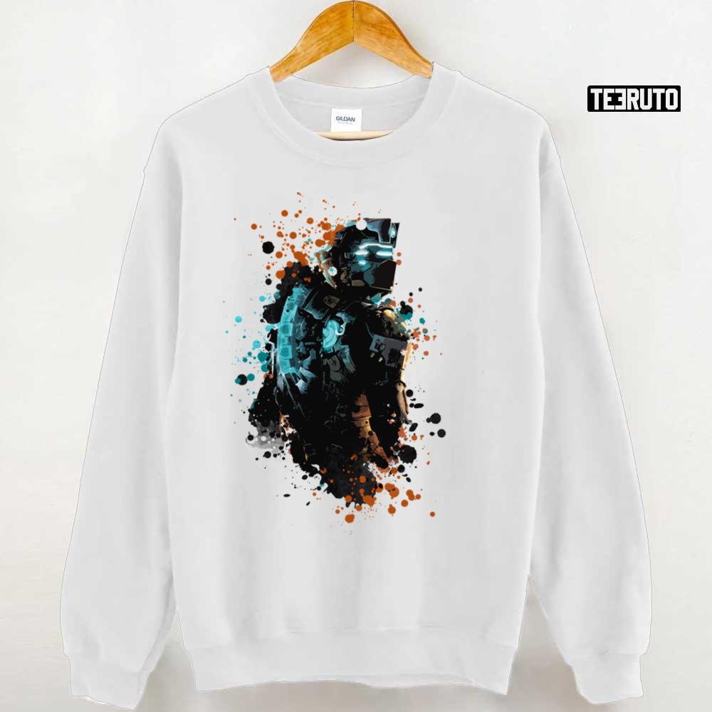 Colorful Art Dead Space Dark Splatter Unisex Sweatshirt
