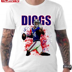 Colorful Design Trevon Diggs Football Legend Unisex T-Shirt