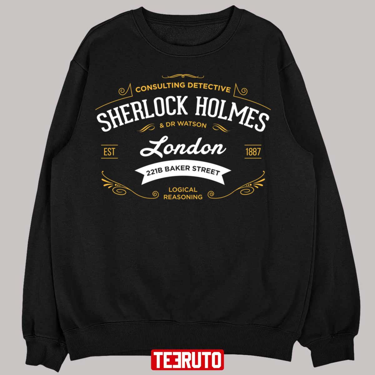 Consulting Detective Sherlock Holmes Unisex T-Shirt - Teeruto 