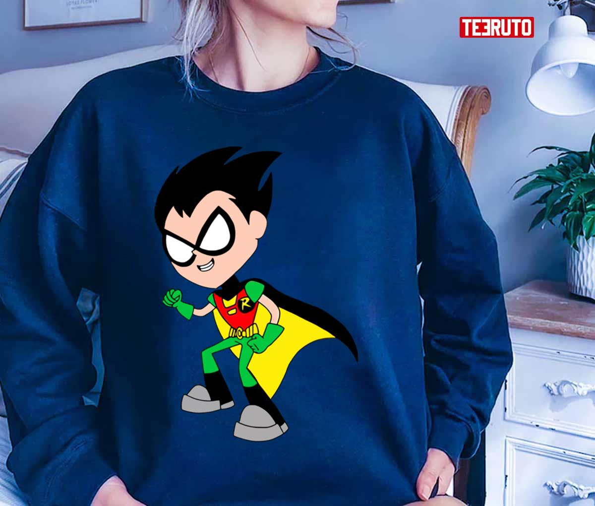 Teen Titans Go Logo Long Sleeve T Shirt