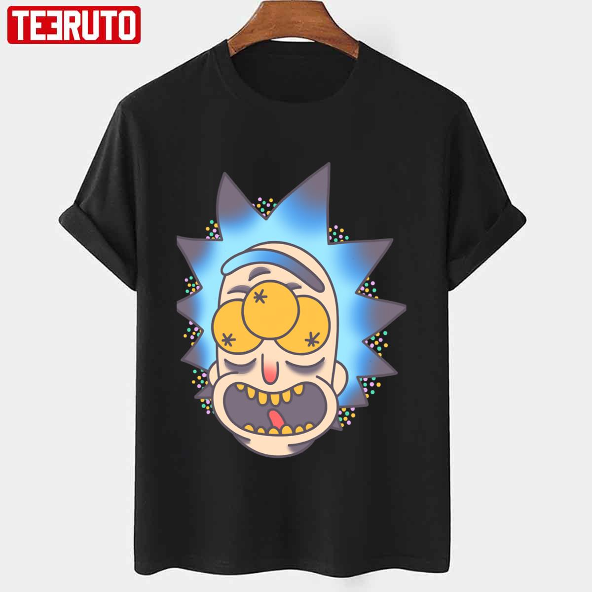 Crazy Rick Sanchez Creepy Rick And Morty Animation Art Unisex Sweatshirt