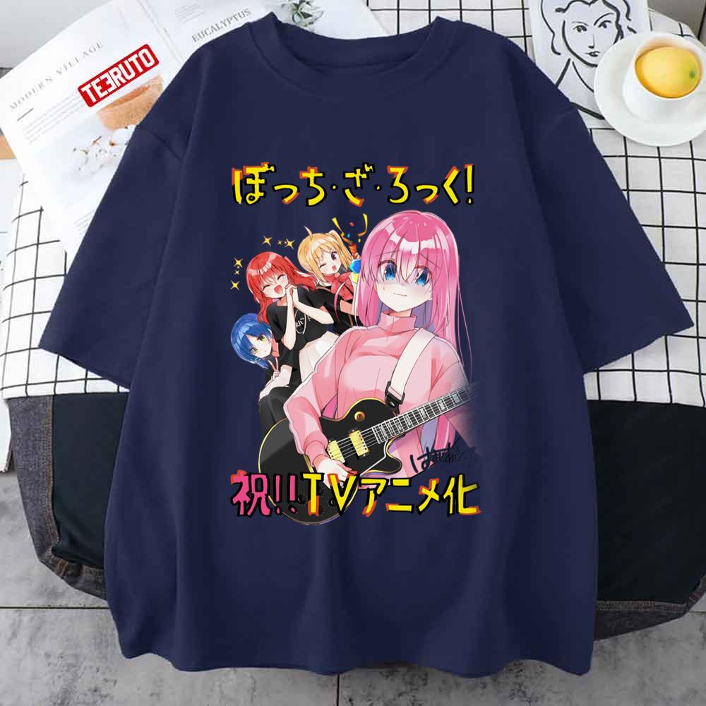 Cute Girls Making Rock Music Bocchi The Rock Unisex T-shirt
