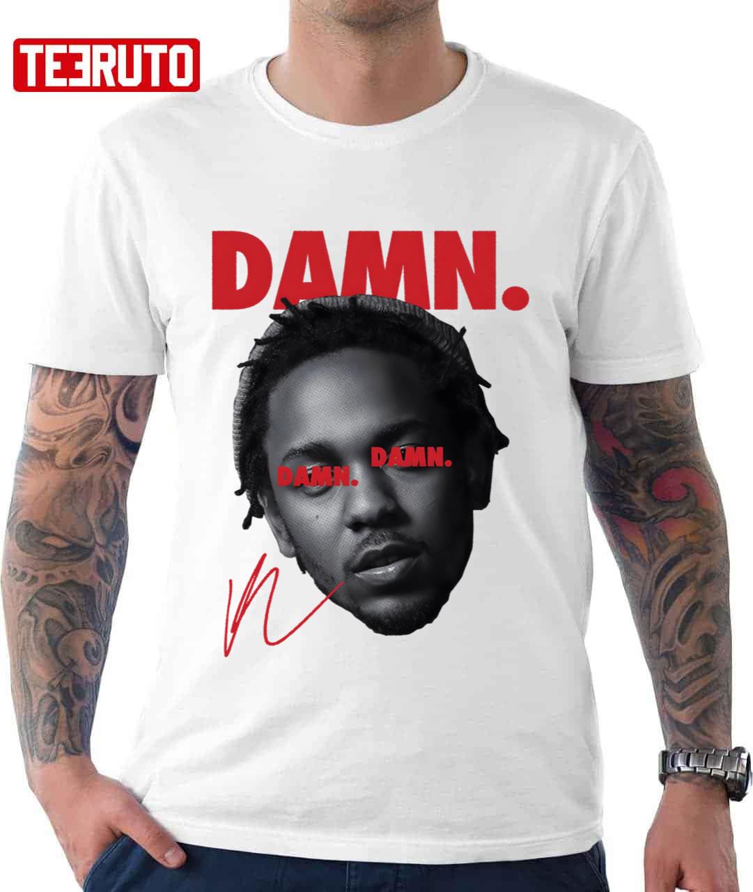 Damn Damn Damn Kendrick Lamar Creepy Unisex Hoodie - Teeruto