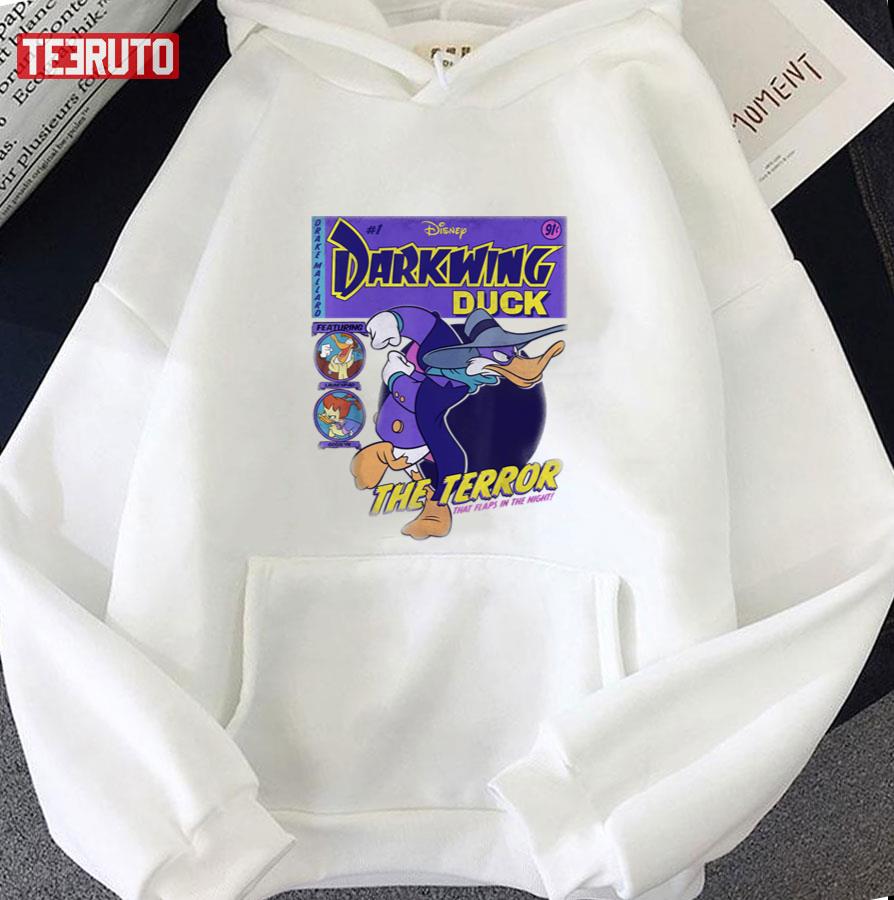 Darkwing Duck Super Hero Disney The Terror Unisex Hoodie Teeruto