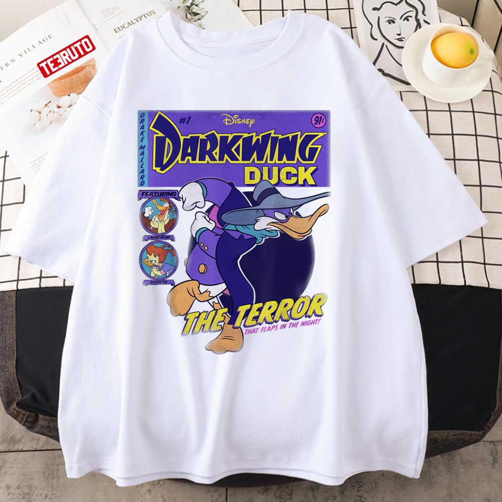 Darkwing Duck Super Hero Disney The Terror Unisex Hoodie Teeruto