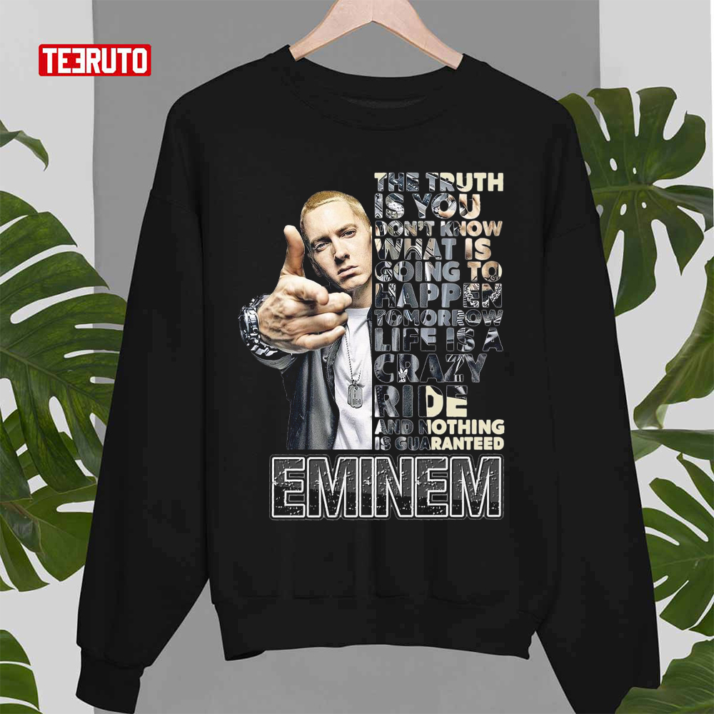 Mockingbird Lyrics Typography Eminem Unisex Sweatshirt - Teeruto