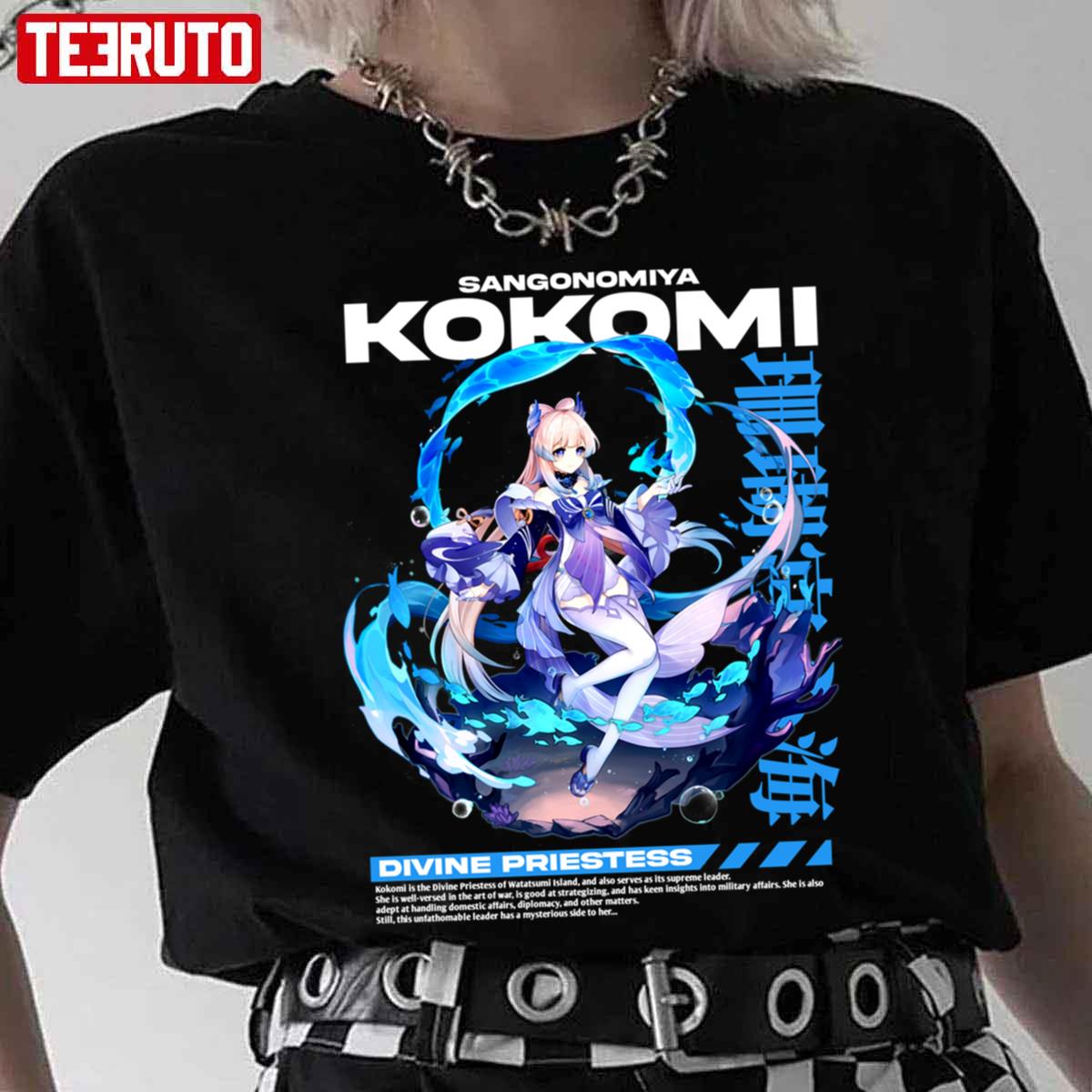 kokomi shirt