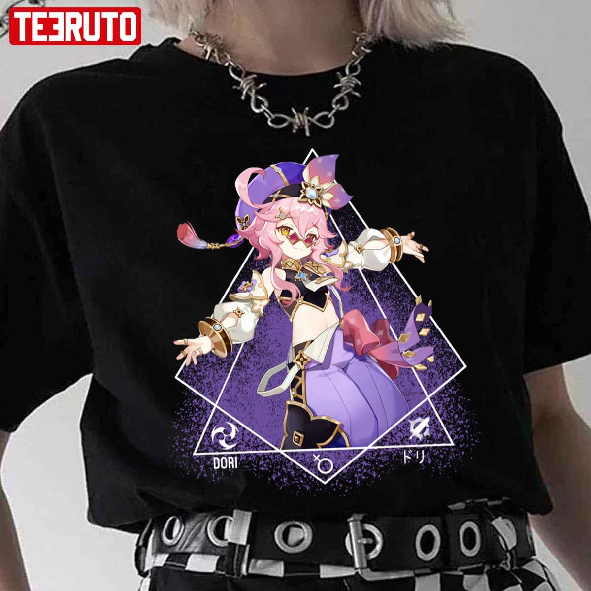 Dori ?? Mystical Lord Sangemah Bay Genshin Impact Unisex T-Shirt - Teeruto