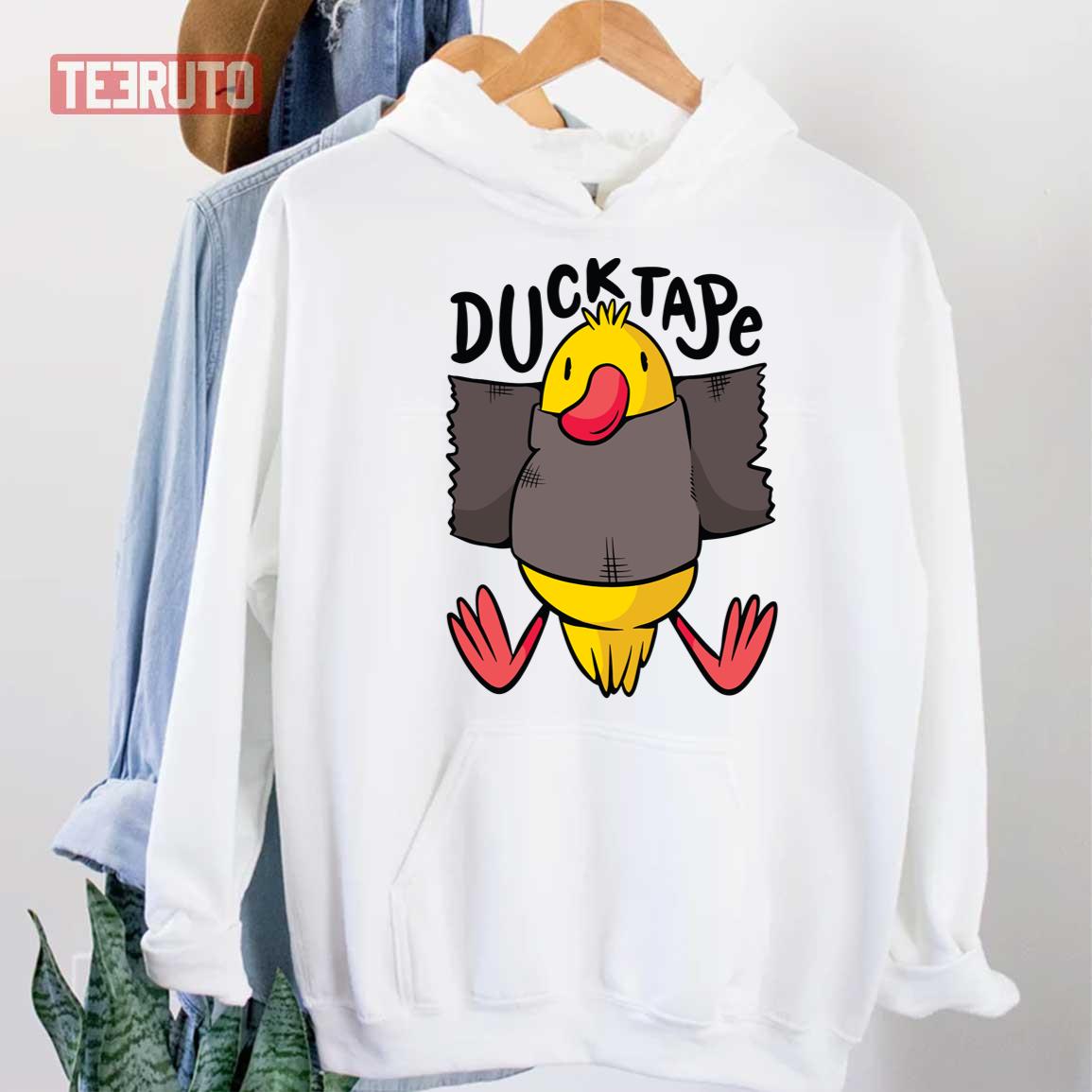 Duck Tape Cute Duck Design Unisex Hoodie