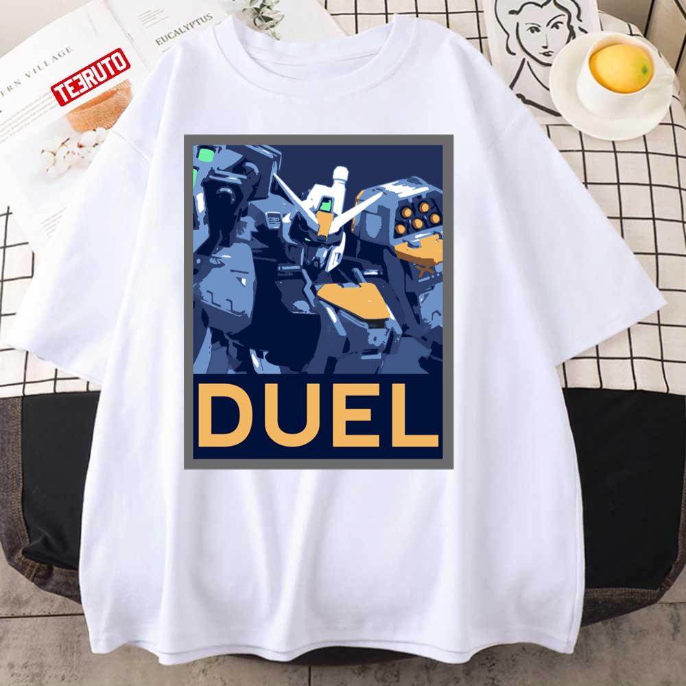 Duel Gundam Gundam Seed Graphic Unisex T-Shirt