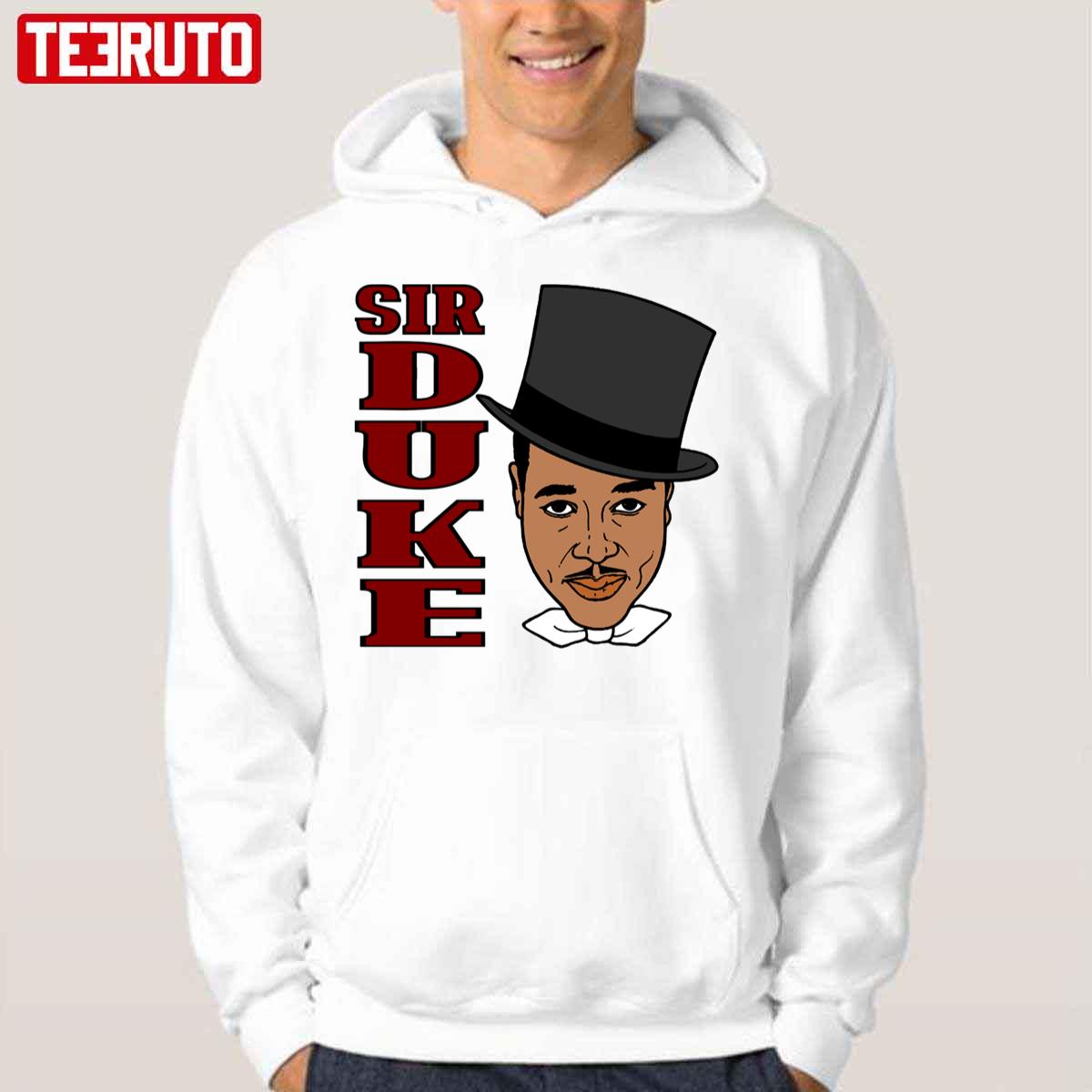 Duke Ellington Sir Duke Animated Design Unisex Hoodie