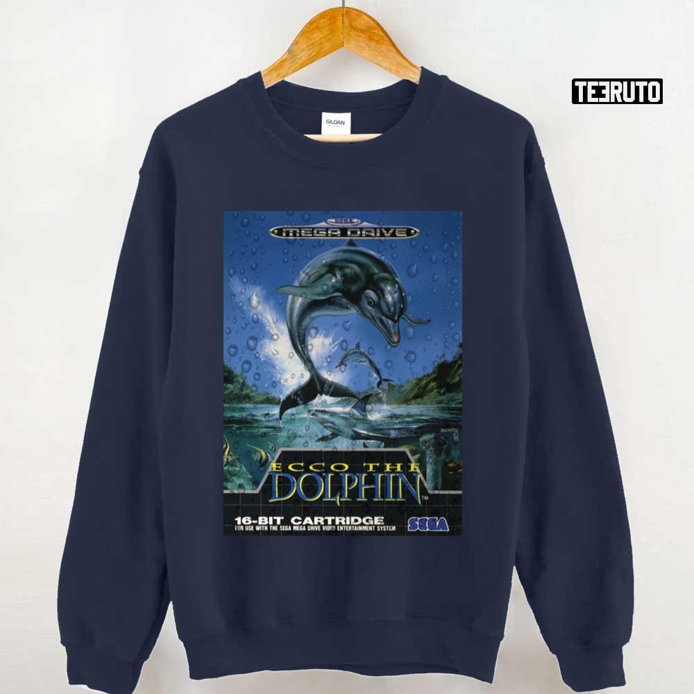 Ecco The Dolphin Mega Drive Unisex Sweatshirt