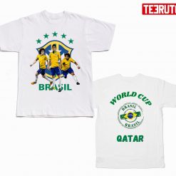 Fanart Brazil Football World Cup 2022 Qatar Unisex T-Shirt