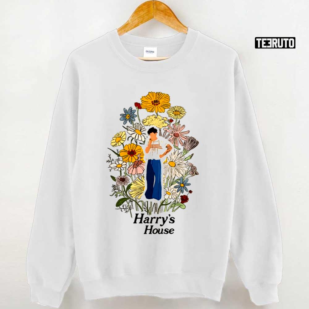 Fanart HS Harry Style Harry's Floral Concept Unisex T-shirt - Teeruto