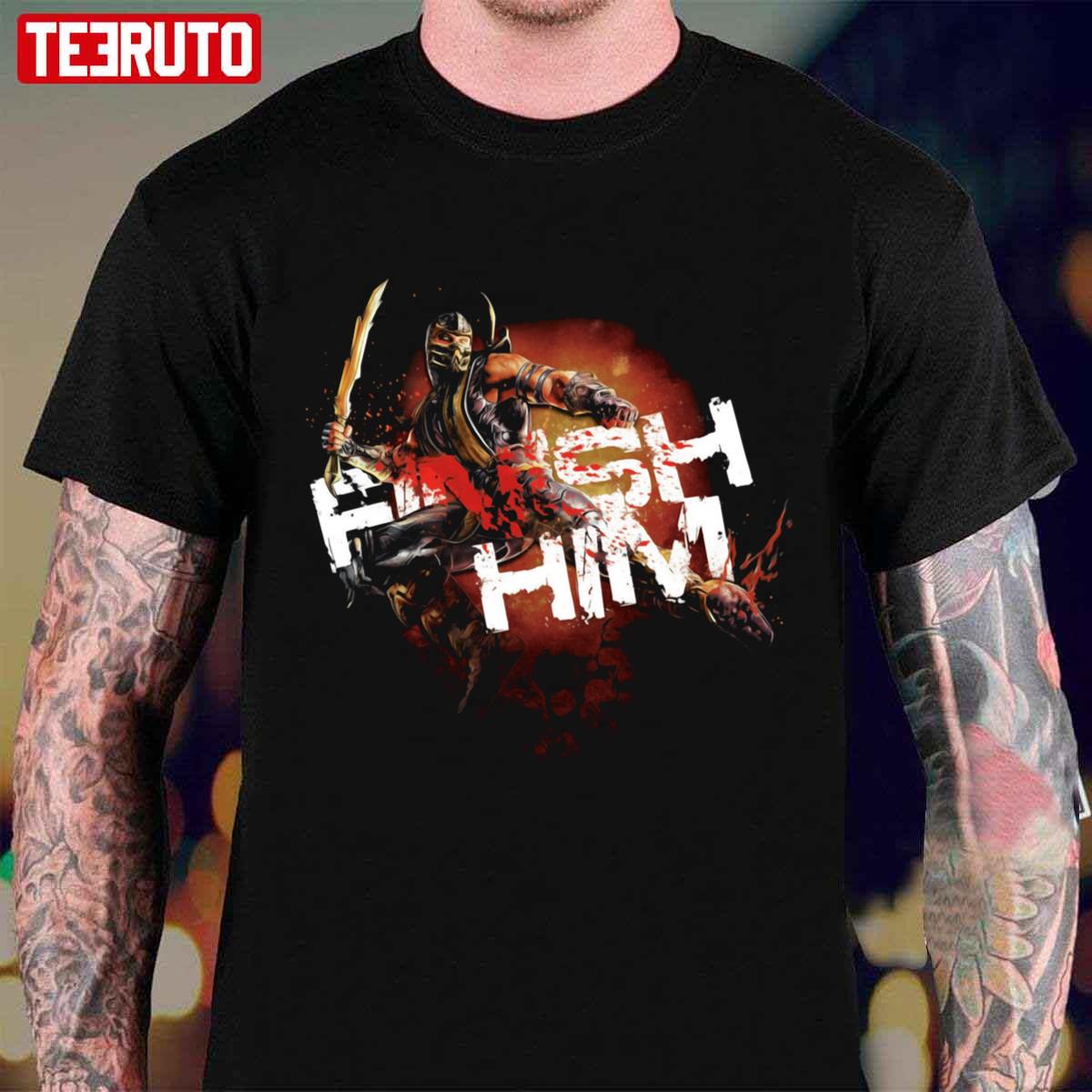 Finish Him Graphic Unisex T-Shirt Finish Him Graphic Unisex T-Shirt