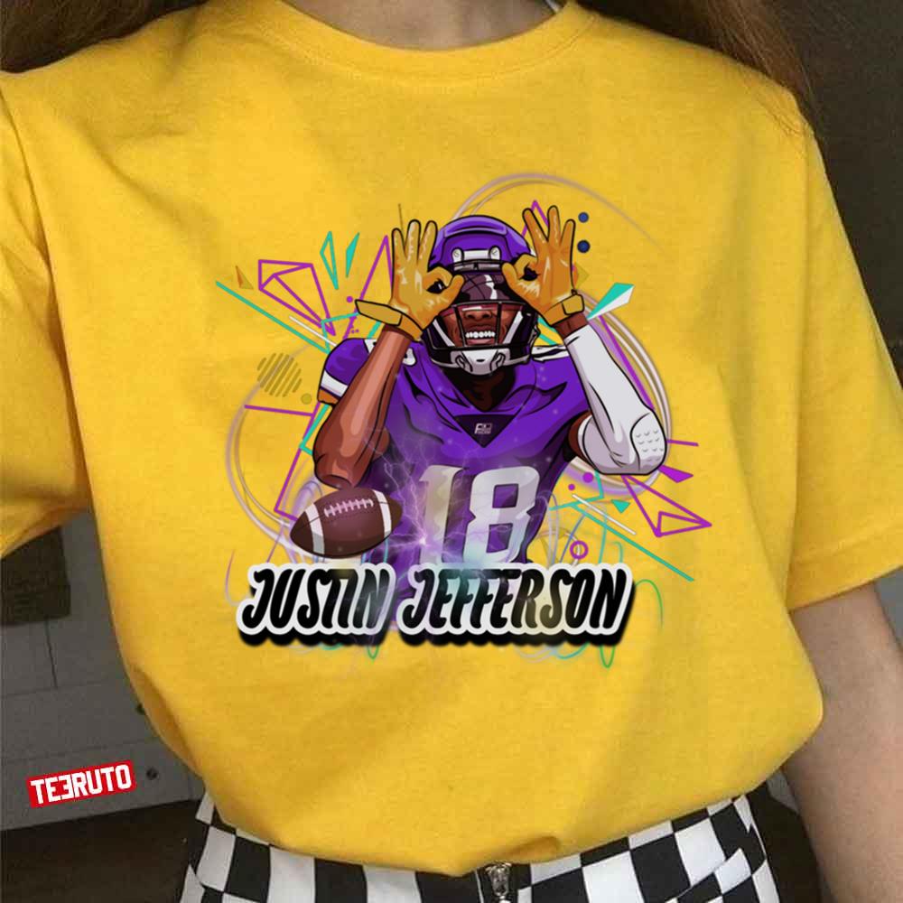 Football Justin Fun Club Justin Jefferson Unisex T-Shirt - Teeruto