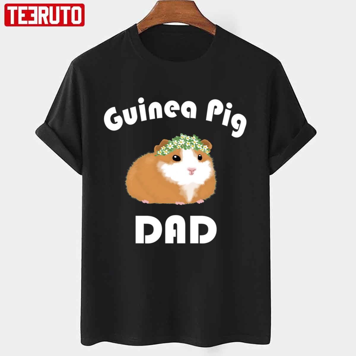 For Dad Guinea Pig Dad Unisex T-Shirt - Teeruto