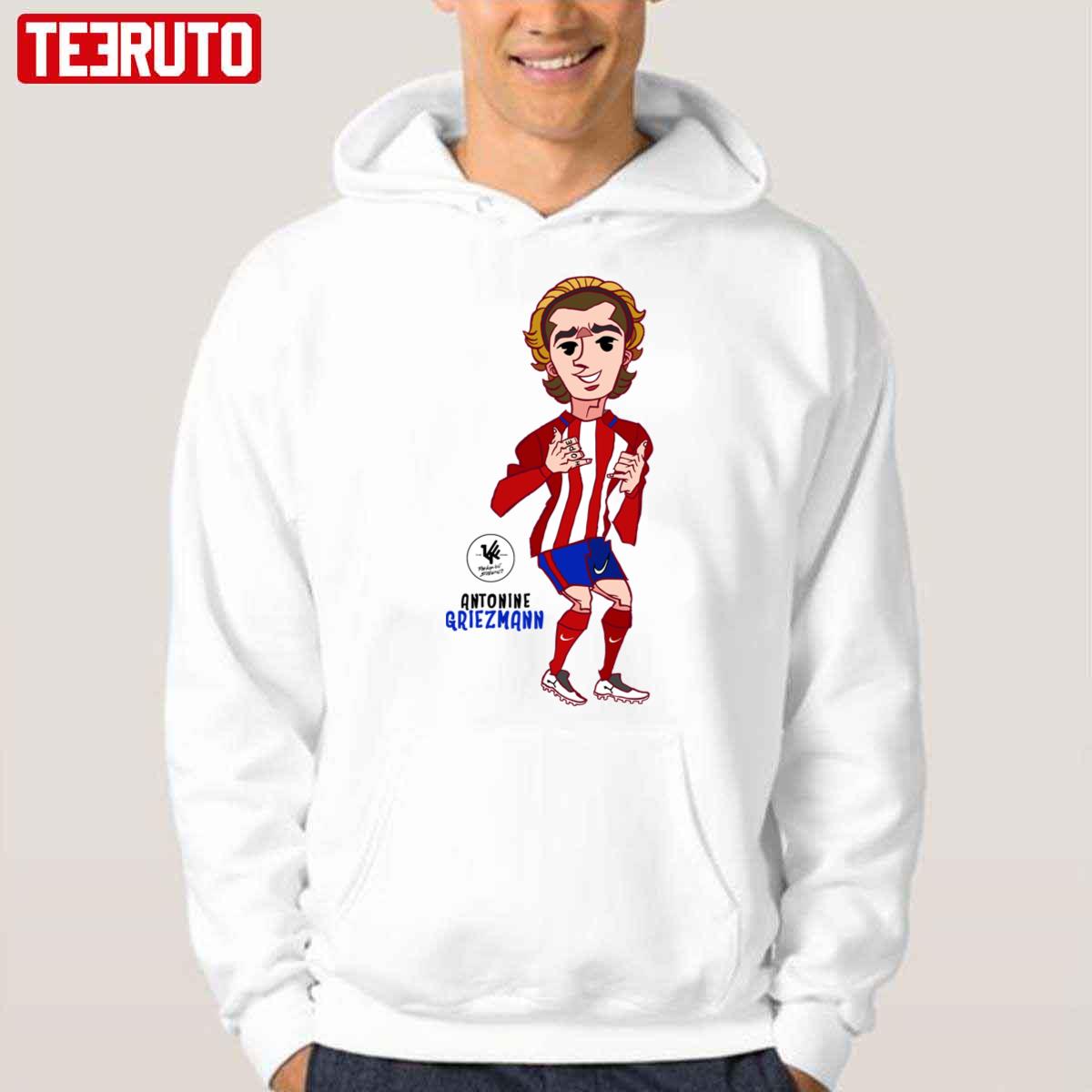 Funny Chibi Antoine Griezmann Love Football Unisex T-Shirt