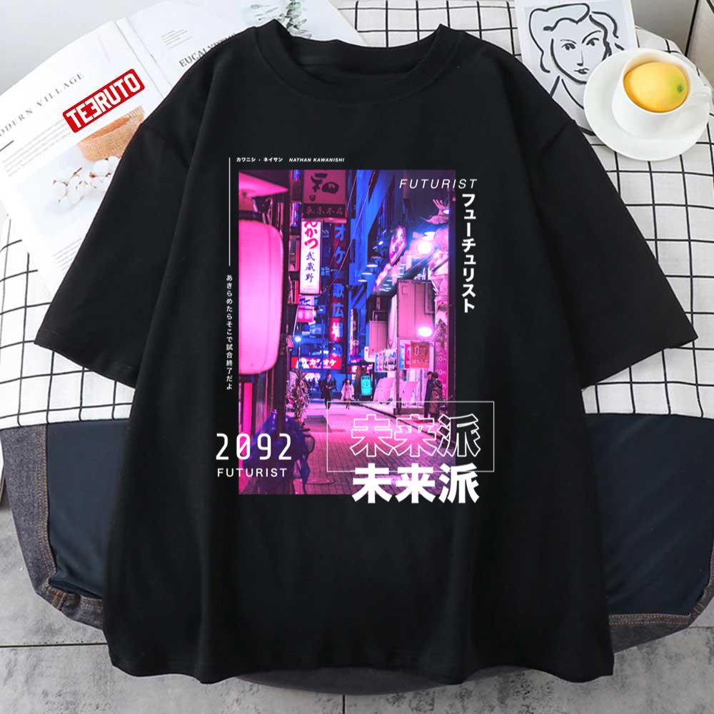 Japanese Street Cyberpunk Tokyo Streetwear Aesthetic Graphic