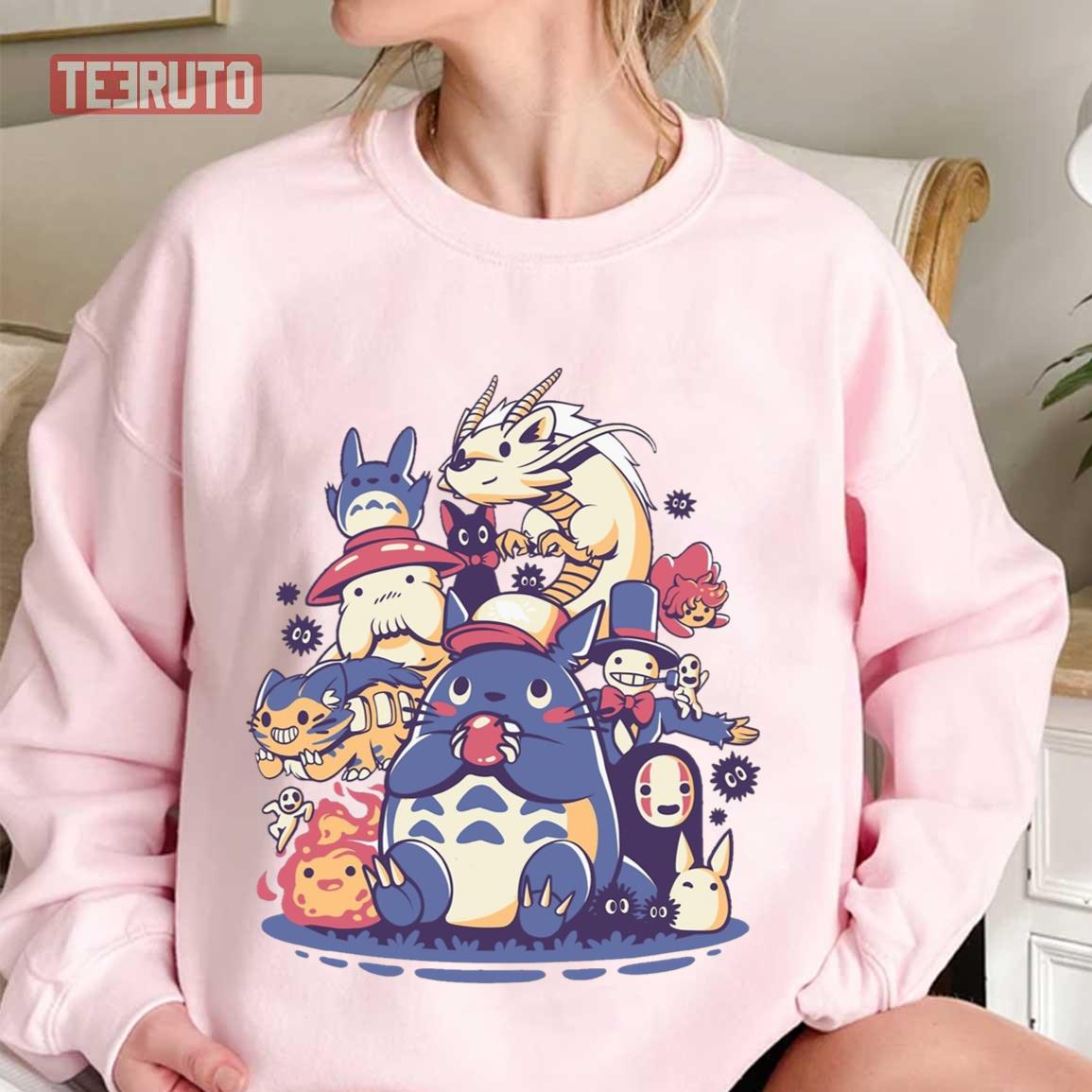 Gang Bang Studio Ghibli Unisex Sweatshirt - Teeruto