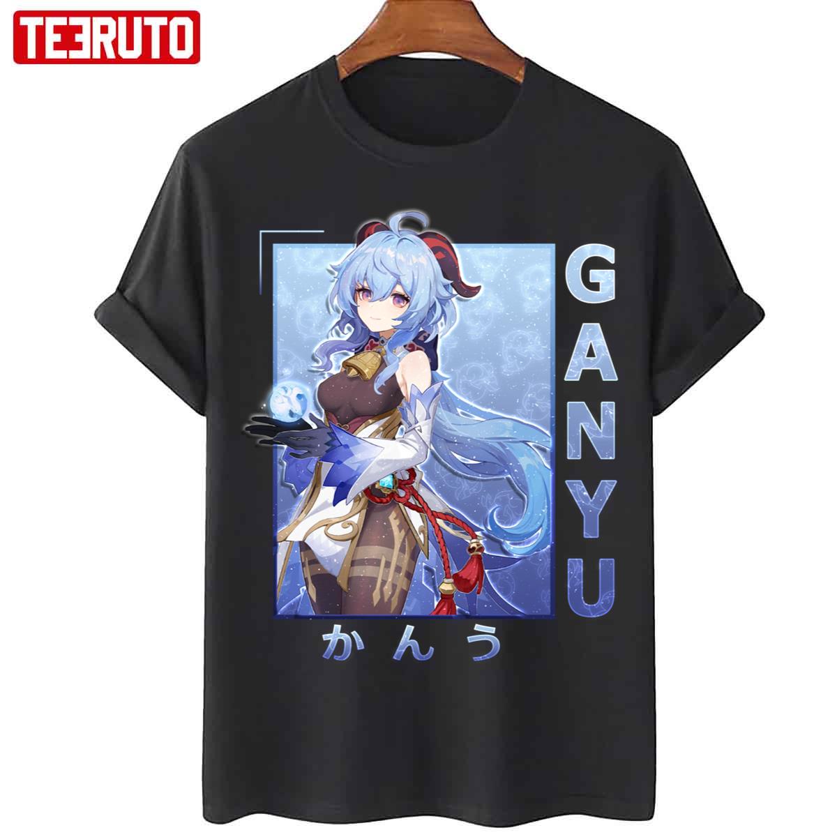 Ganyu Game Character Genshin Impact Unisex T-Shirt - Teeruto