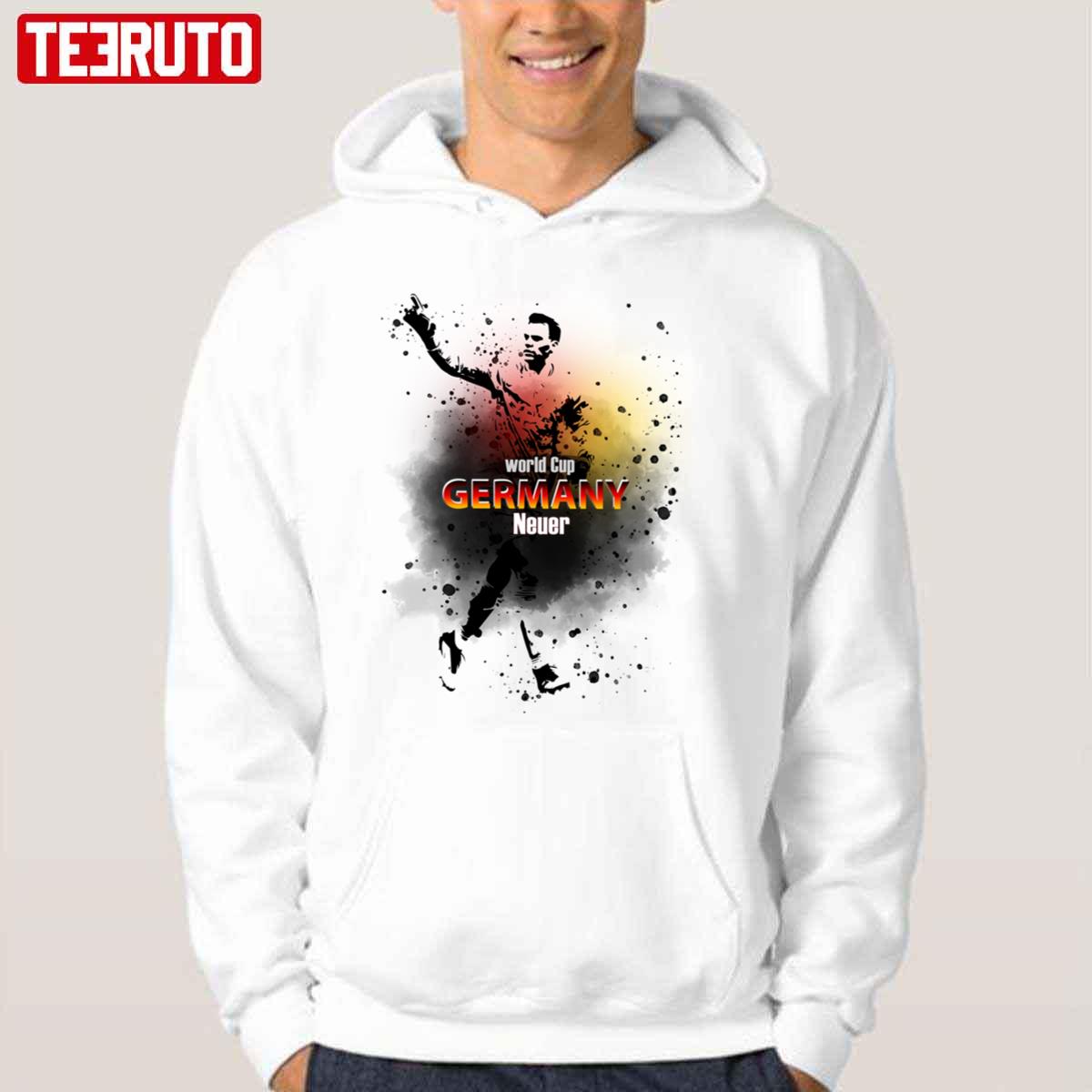 Germany In The World Cup Manuel Neuer Unisex Hoodie