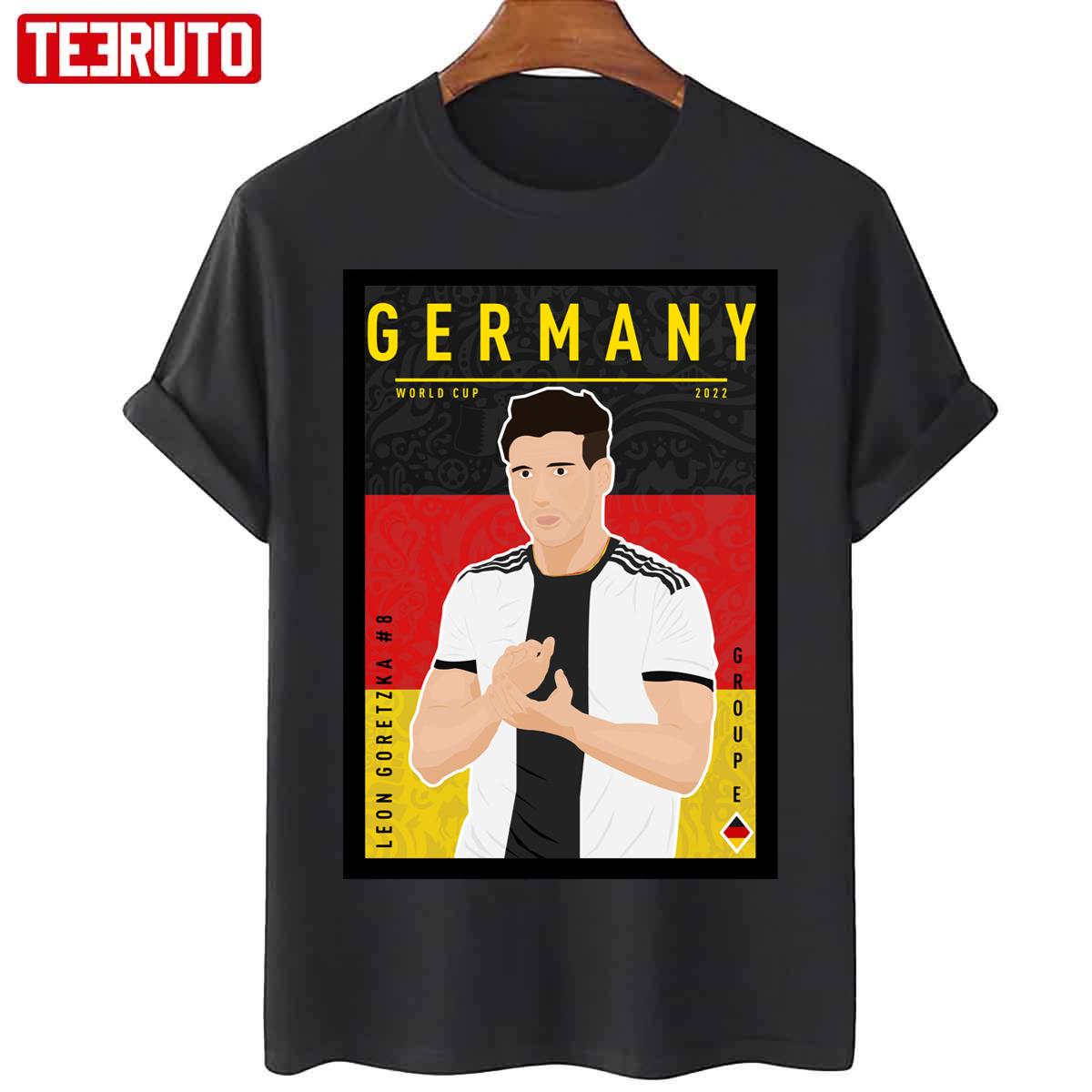 Germany World Cup 2022 Leon Goretzka 8 Unisex T-Shirt