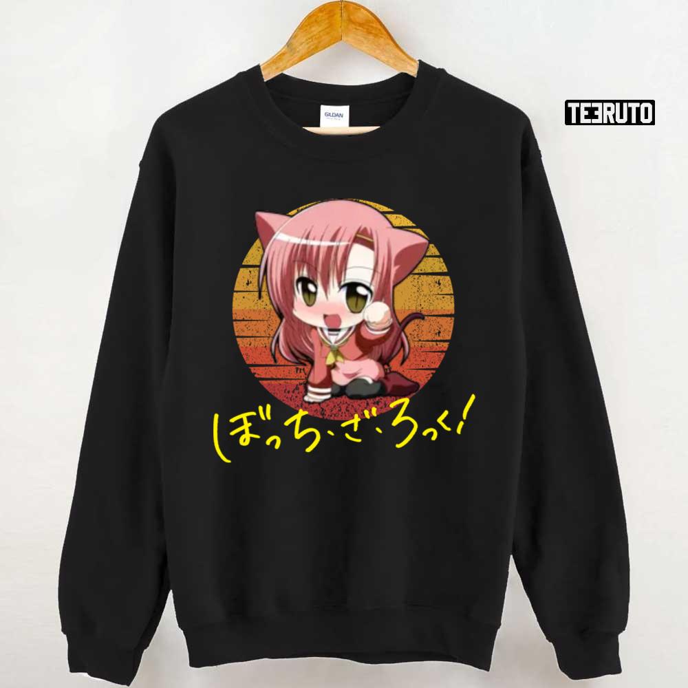 Gotou Hitori Girl Chibi Bocchi The Rock Vintage Unisex T-shirt