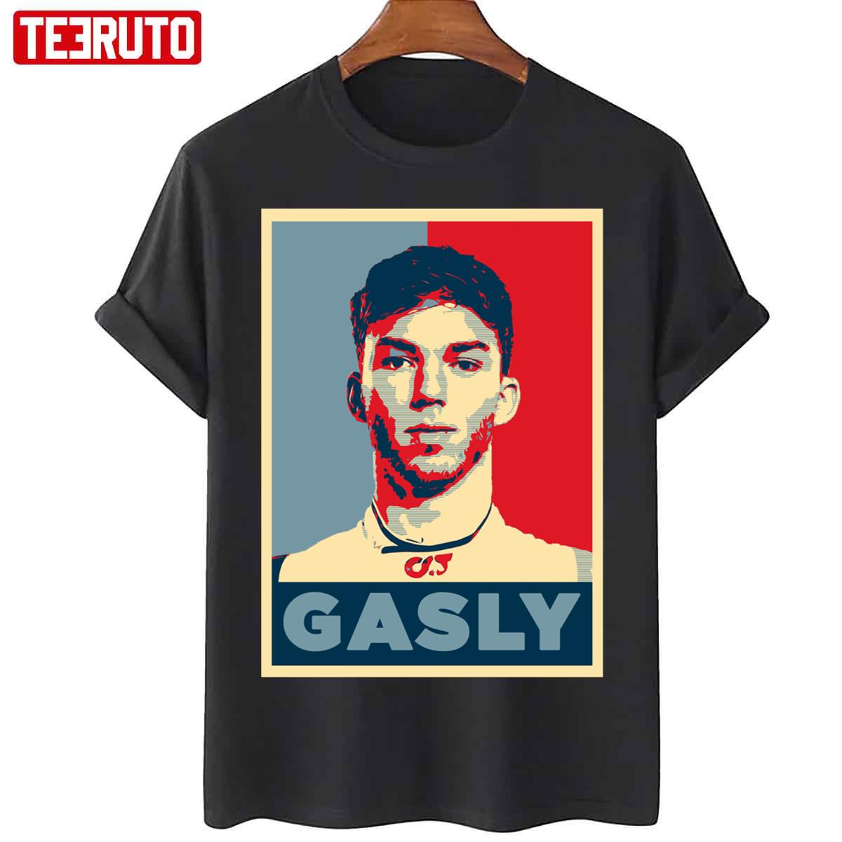 Graphic F1 Pro Pierre Gasly Car Racing Unisex T-Shirt - Teeruto