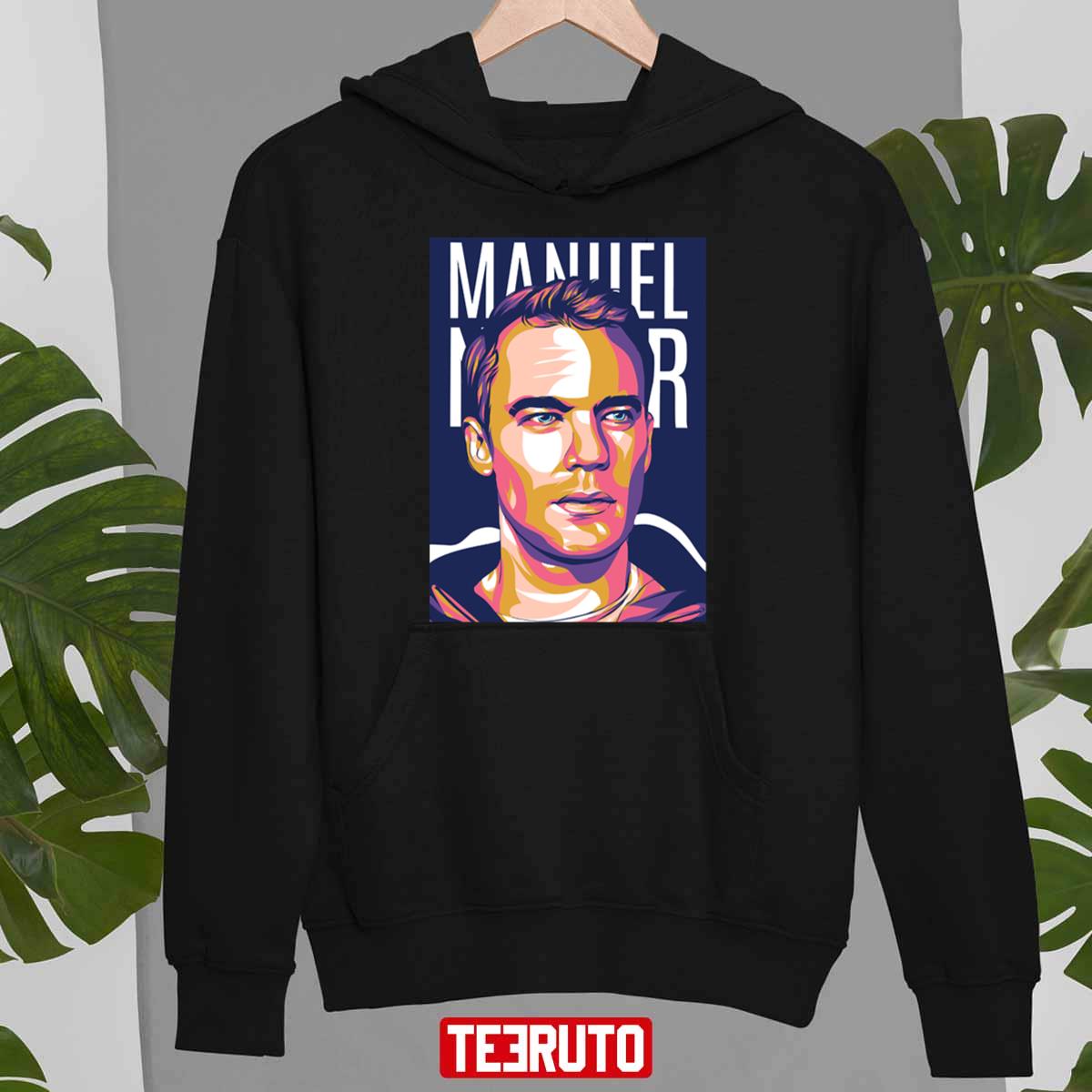Graphic Manuel Neuer Football Design Goal Keeper Unisex T-Shirt