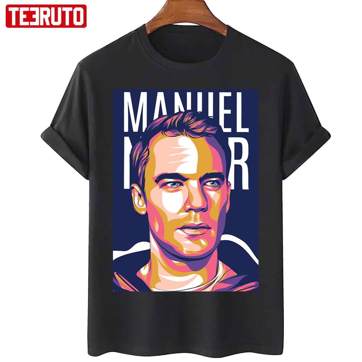 Graphic Manuel Neuer Football Design Goal Keeper Unisex T-Shirt