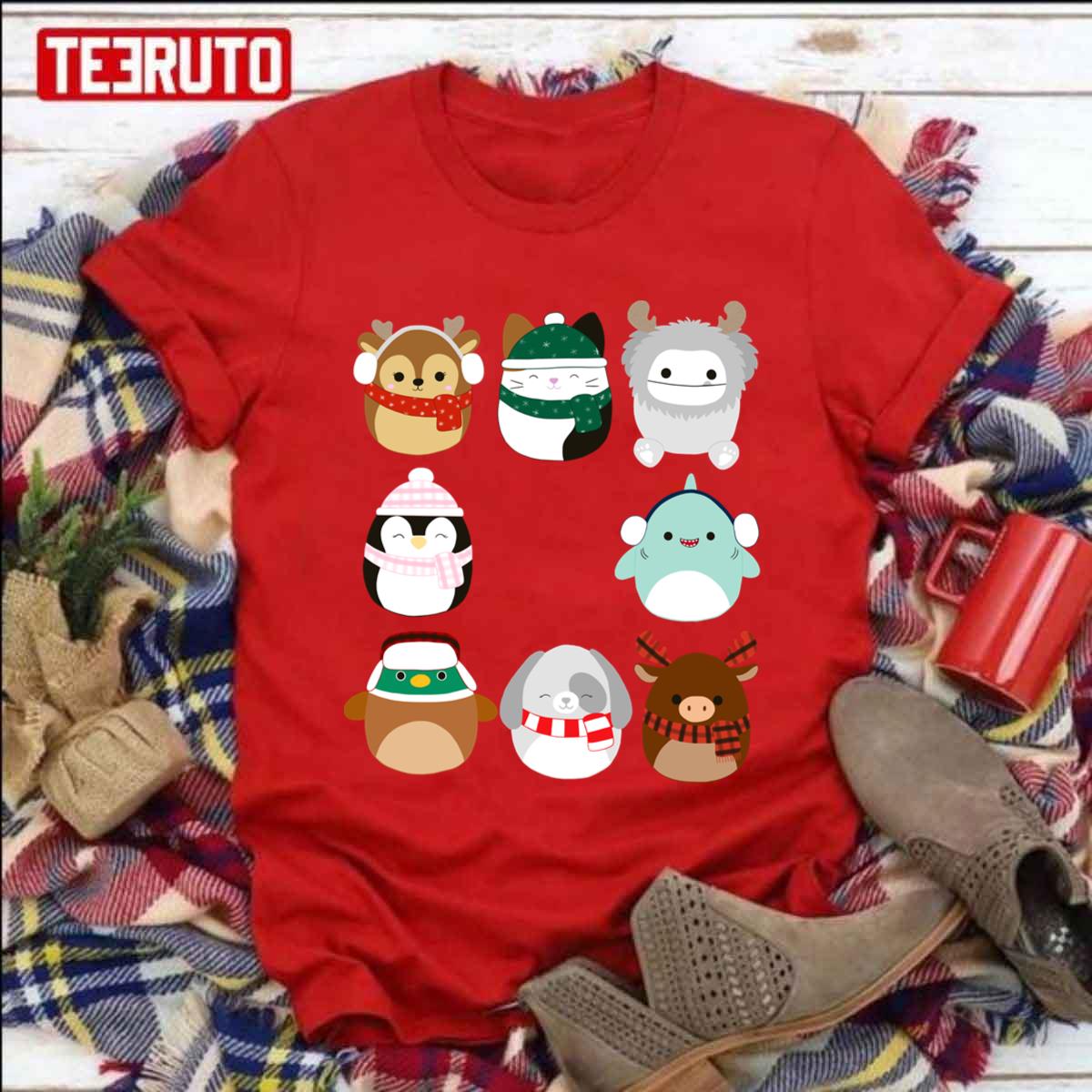 Holiday Winter Collection Christmas Squishmallows Unisex Sweatshirt