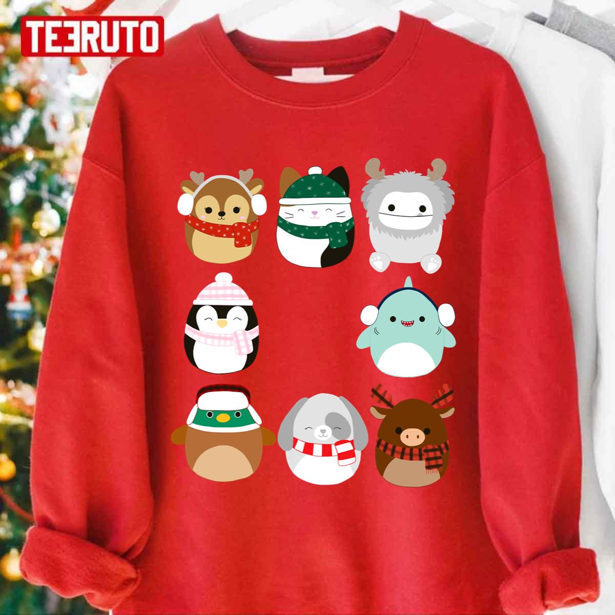 Holiday Winter Collection Christmas Squishmallows Unisex Sweatshirt