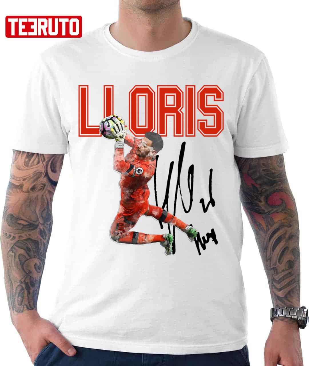 Hugo Lloris Soccer Signature Goal Keeper Unisex T-Shirt