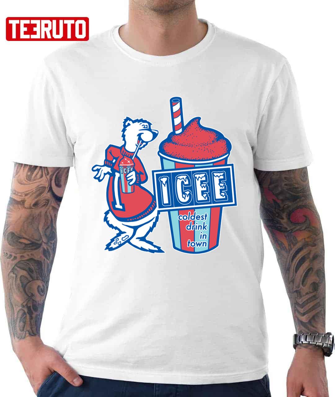 Icee Frozen Drink Polar Bear Unisex Hoodie Teeruto 1384
