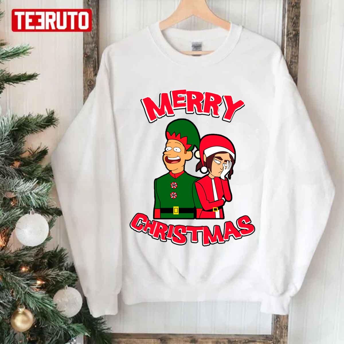 Inside Job Netflix Merry Christmas Unisex Sweatshirt