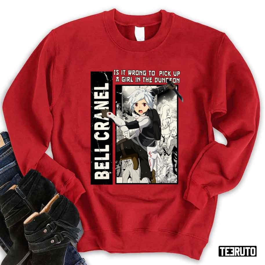 Is It Wrong To Pick Up A Girl In The Dungeon Bell Cranel Danmachi Unisex Sweatshirt